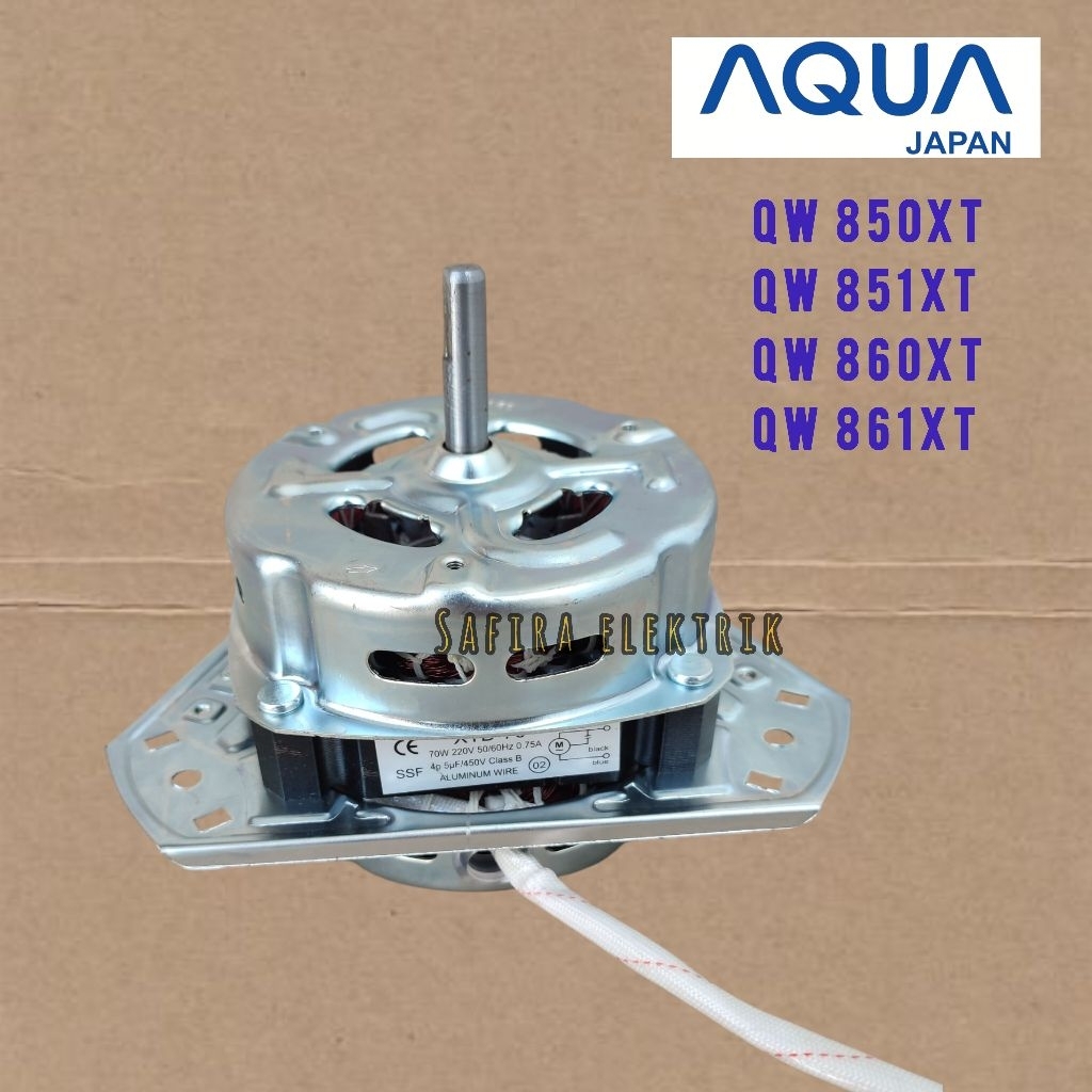 DINAMO PENGERING AQUA 8 KG QW 850XT 851XT 860XT 861XT / MOTOR SPIN MESIN CUCI 2 TABUNG AQUA QW850XT 