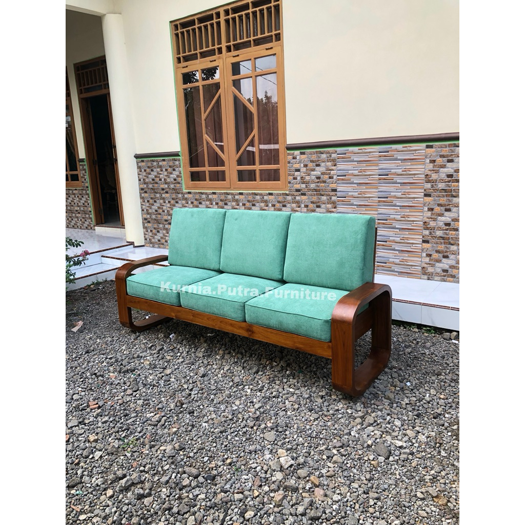 Sofa Tamu Jati / Sofa Santai / Sofa Bed