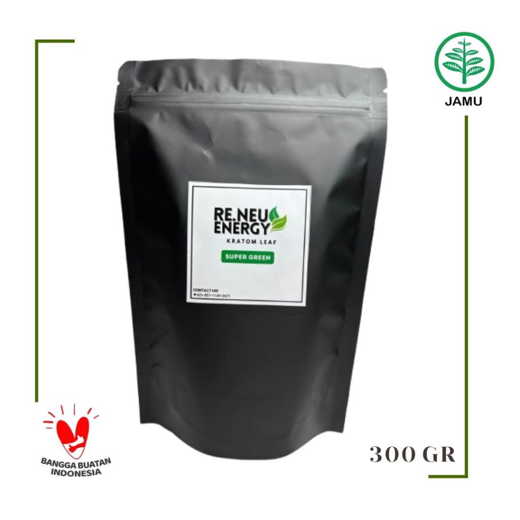 

neu jamu leaf kemasan 300gr PRULIIKSS+ energy alami