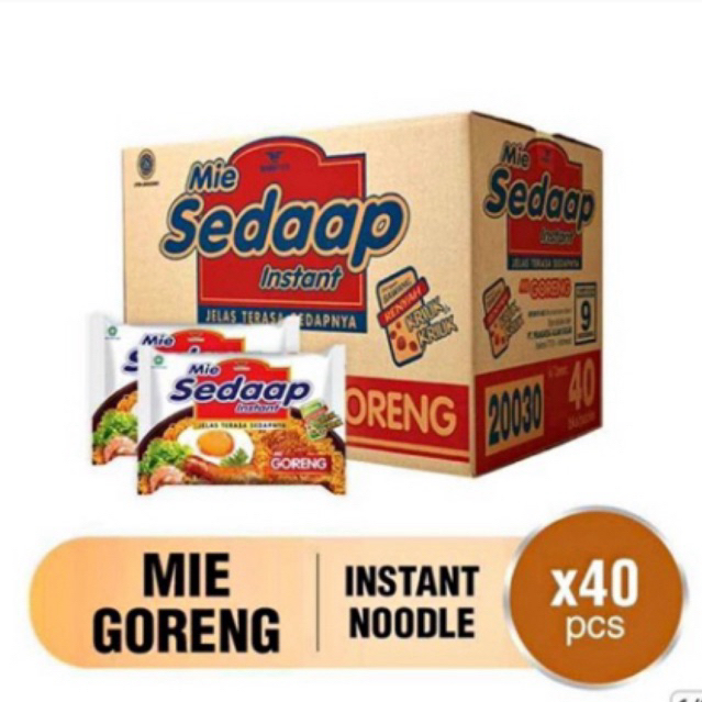 

SEDAP GORENG ISI 40PCS