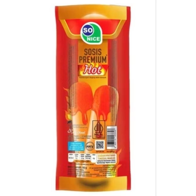 

PROMO SO NICE SOSIS PREMIUM 60GR