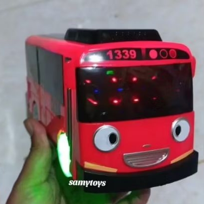 Mainan Bus Tayo Besar/Bus Tayo Musik/Tayo Bis Besar Lampu
