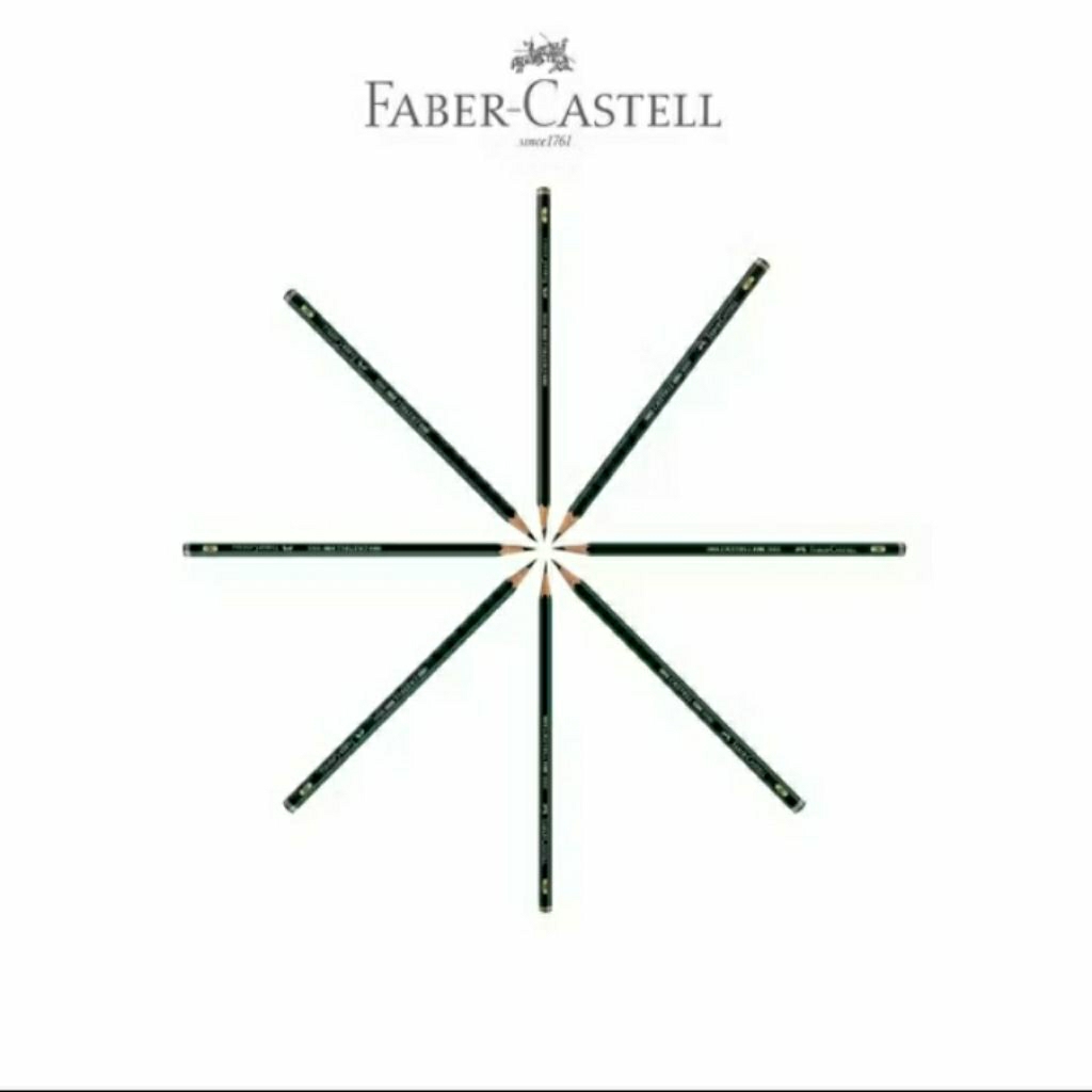 

FABER CASTELL 9000 - Pensil Ujian Sketsa 2B (Pcs)