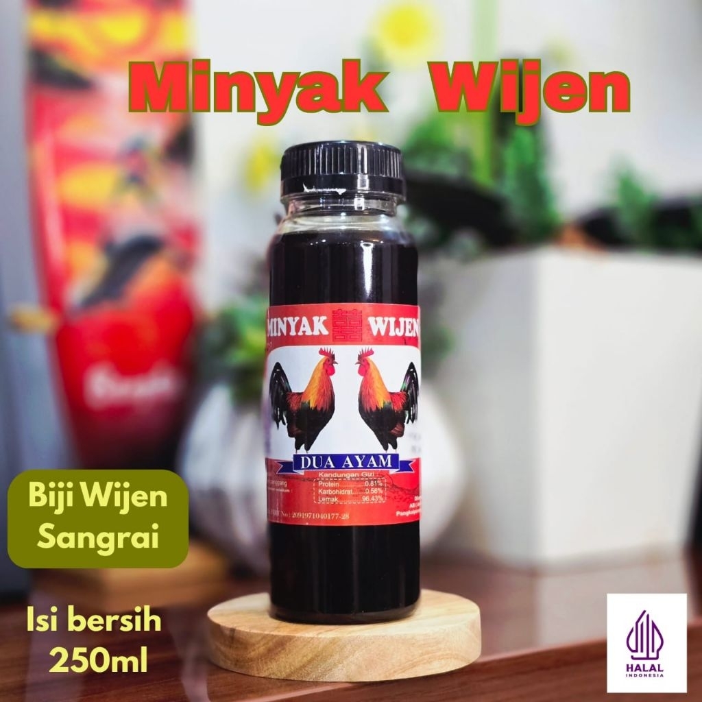 

MINYAK WIJEN DUA AYAM 250 ML