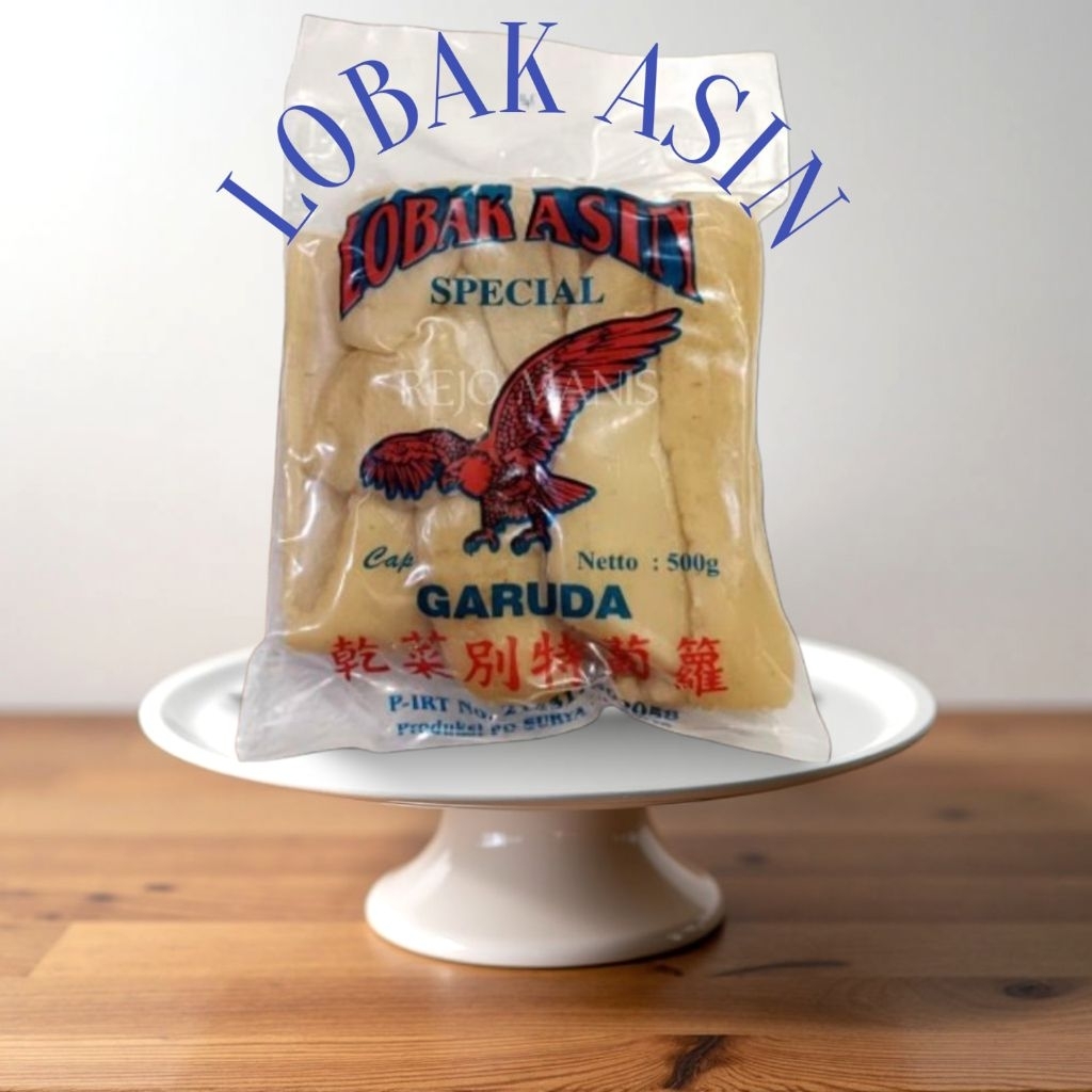 

Lobak Asin Spesial Cap Garuda 500g