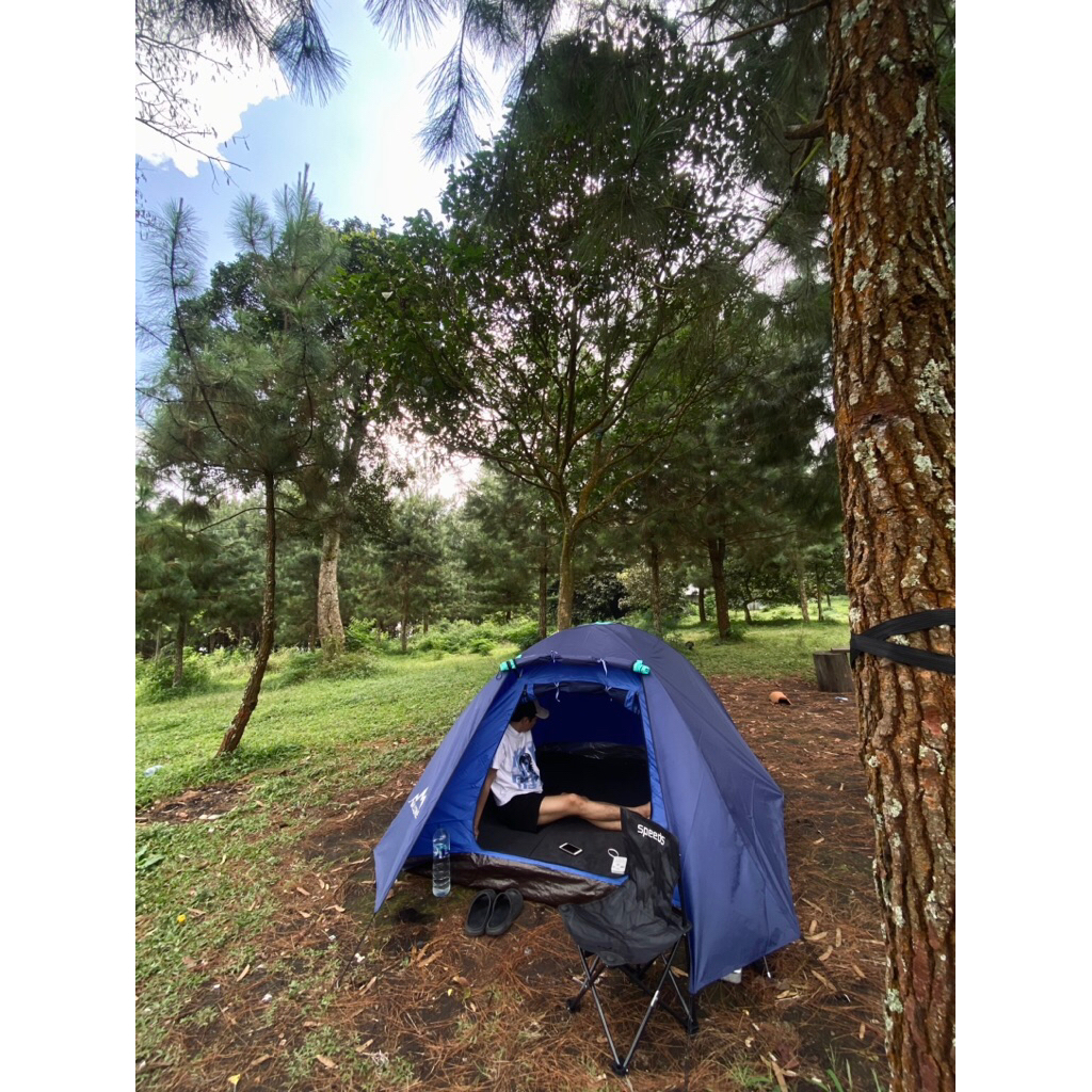 TENDA MALCONE DOME KAPASITAS 4 ORANG DOUBLE LAYER