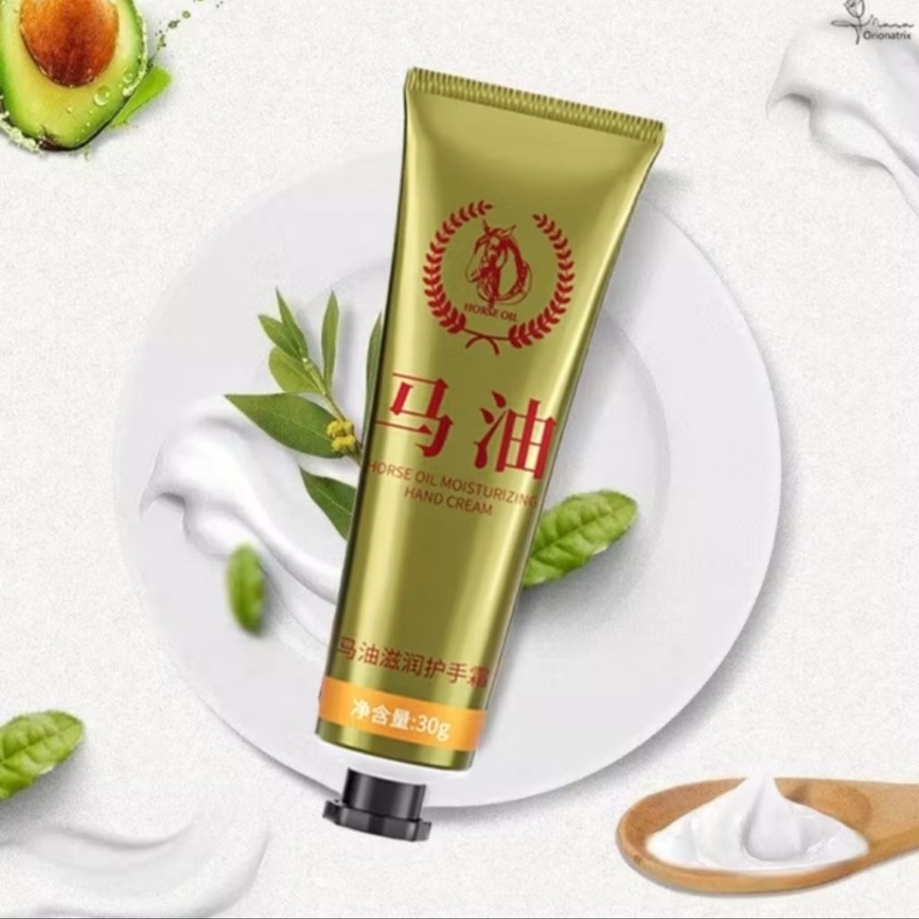 horse oil moisturizing hand cream memutihkan tangan dan melembabkan