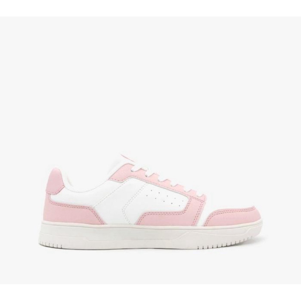 Sepatu Sneakers Wanita Airwalk Chaz White and Pink