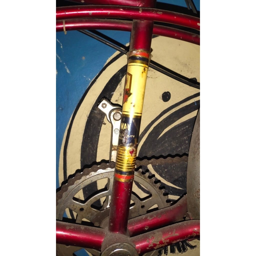 sepeda lowrider 20 original paint and part 90%