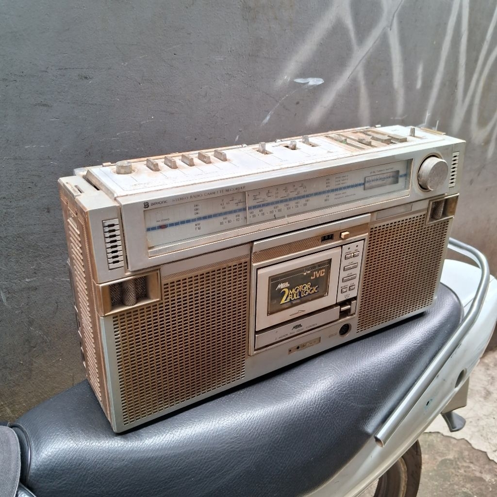 boombox jvc radio jadul