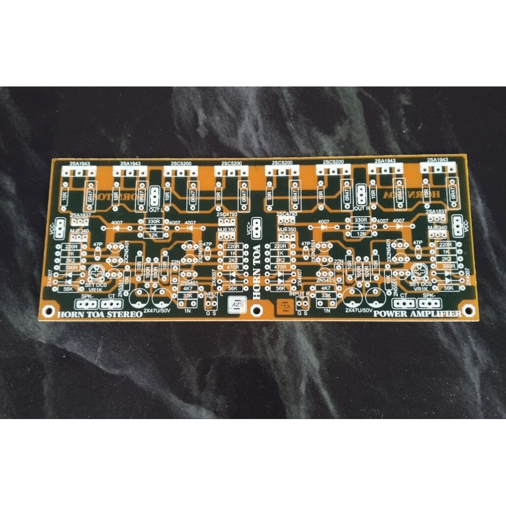PCB Stereo HORN TOA Power Amplifier