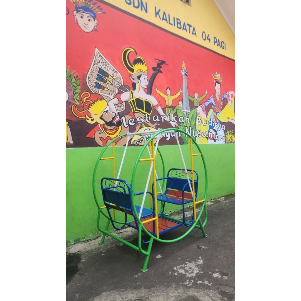 ayunan bangku 60cm bulat