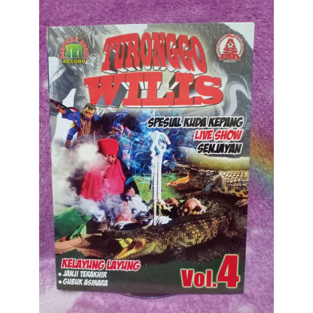 VCD JARANAN TURONGGO WILIS VOL 4