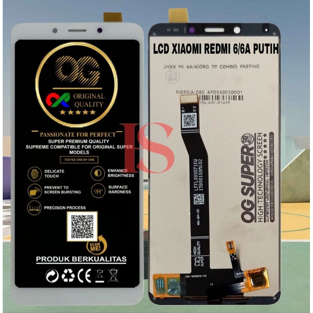 LCD XIAOMI REDMI 6A LCD FULLSET TOUCH SCREEN XIAOMI REDMI 6/6A ORIGINAL