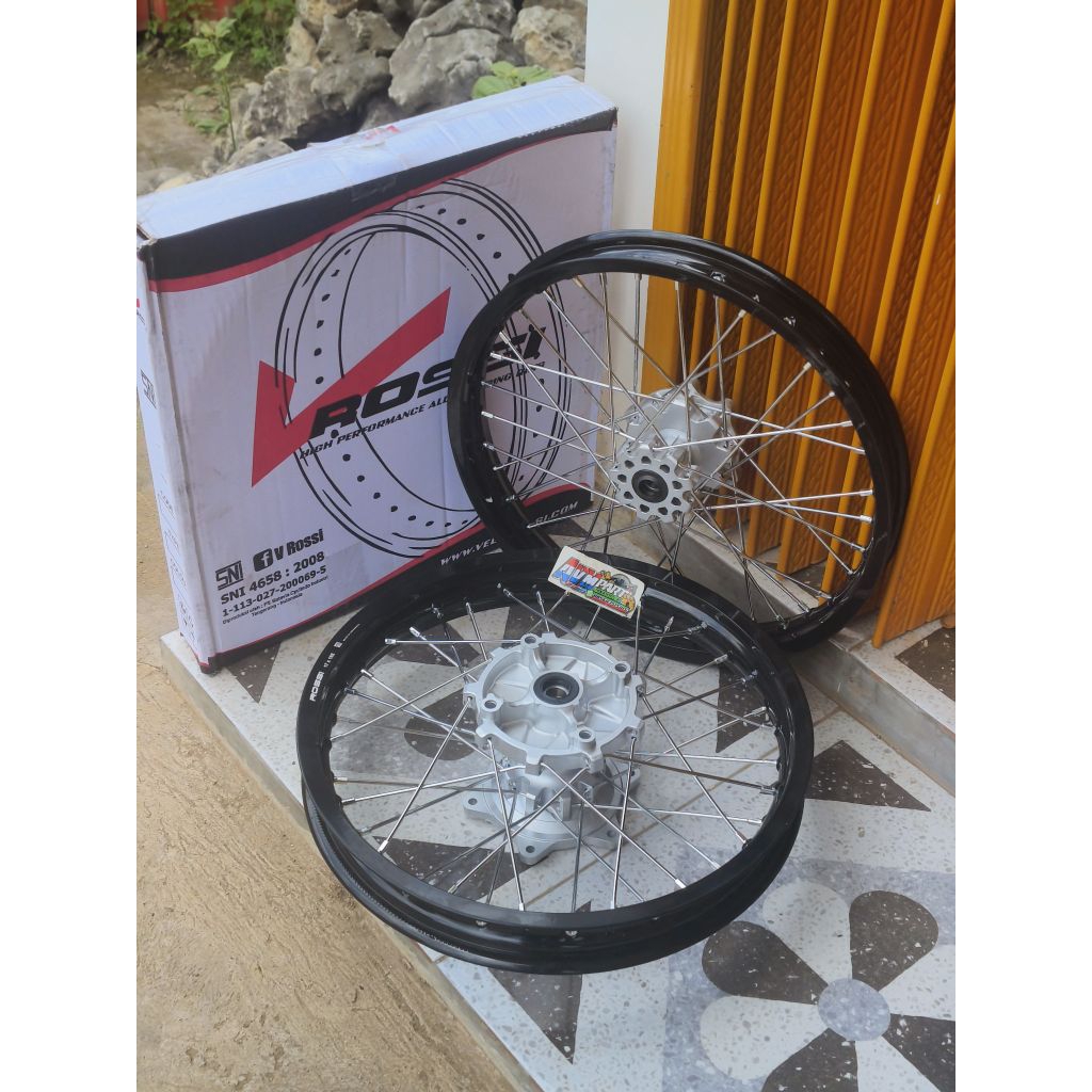 paket velg crf pelek tdr rossi scarlet wheelset CRF semi cacing