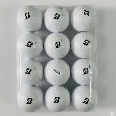 Bola Golf second bekas  Bridgestone Tour Tiger grade B isi 12 bola