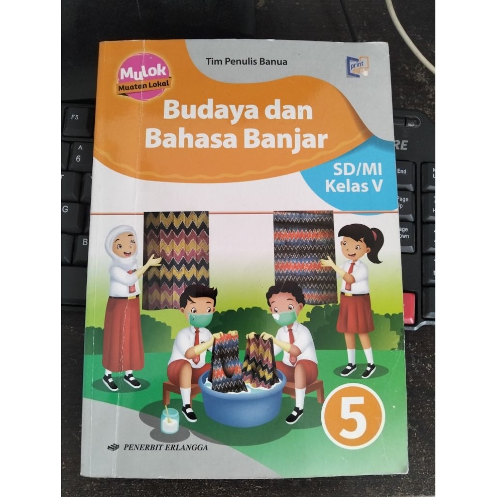 Preloved buku paket budaya dan bahasa Banjar kls 5