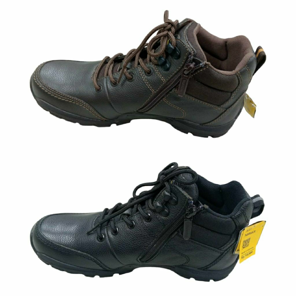 Pakalolo Boots N68981 Sepatu Boots Safety Shoes Leather Kulit Premium Pria Outdoor Hiking Trekking G