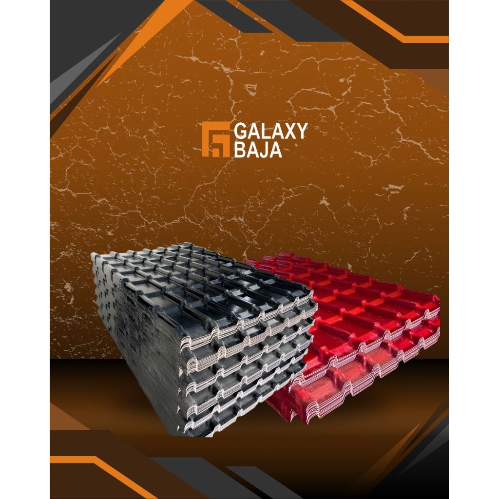 ATAP UPVC DR SHIELD MERAH