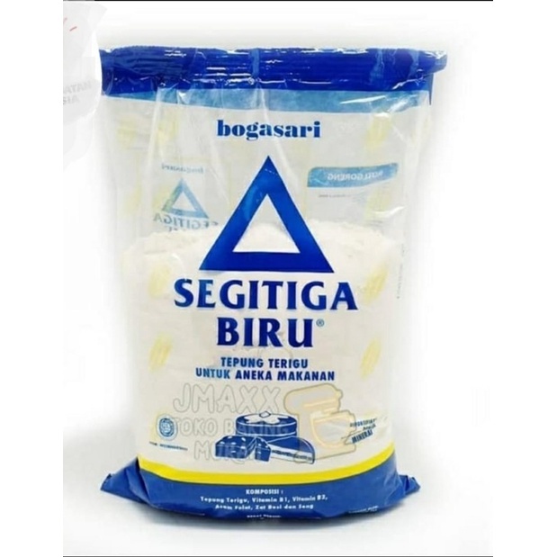 SEGITIGA BIRU TERIGU TRANSPARAN PCK 1000g SEGITIGA BIRU TERIGU TRANSPARAN PCK 1KG