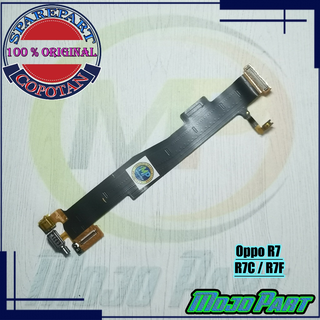Oppo R7 R7f / R7c Fleksibel Konektor LCD Dan Tombol Power ON OFF Original Copotan | Mojo Part