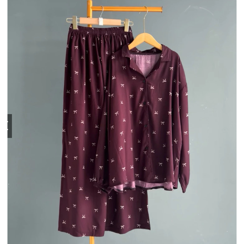 One set wanita / One set terbaru / One set wanita rayon / setcel rayon /One set rayon/ Setelan Rayon