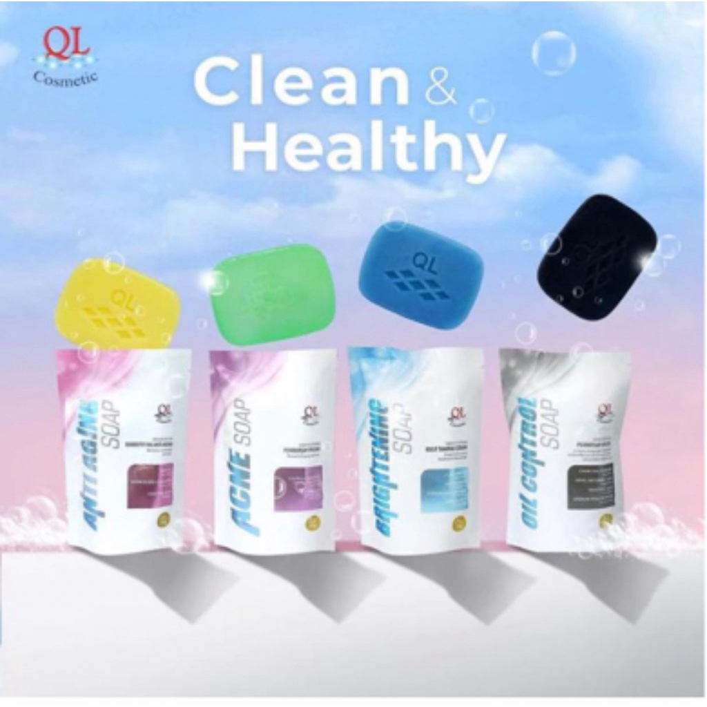 QL OIL CONTROL SOAP 80gr Sabun Pembersih wajah