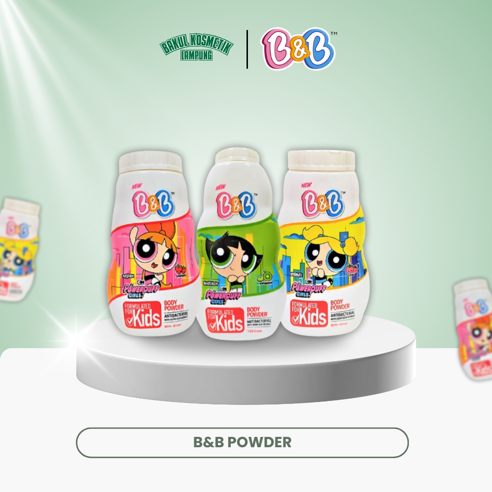 B&B Body Powder Powerpuff Girl