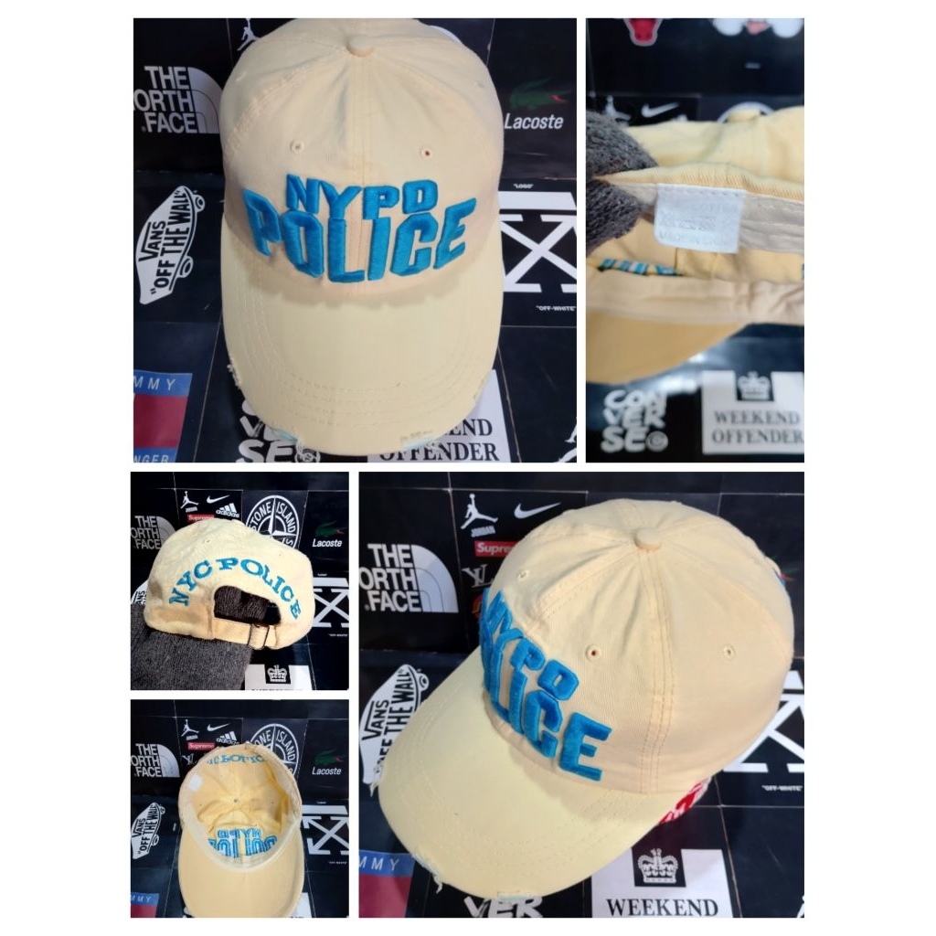 thrift topi sport ripped NYPD POLICE series