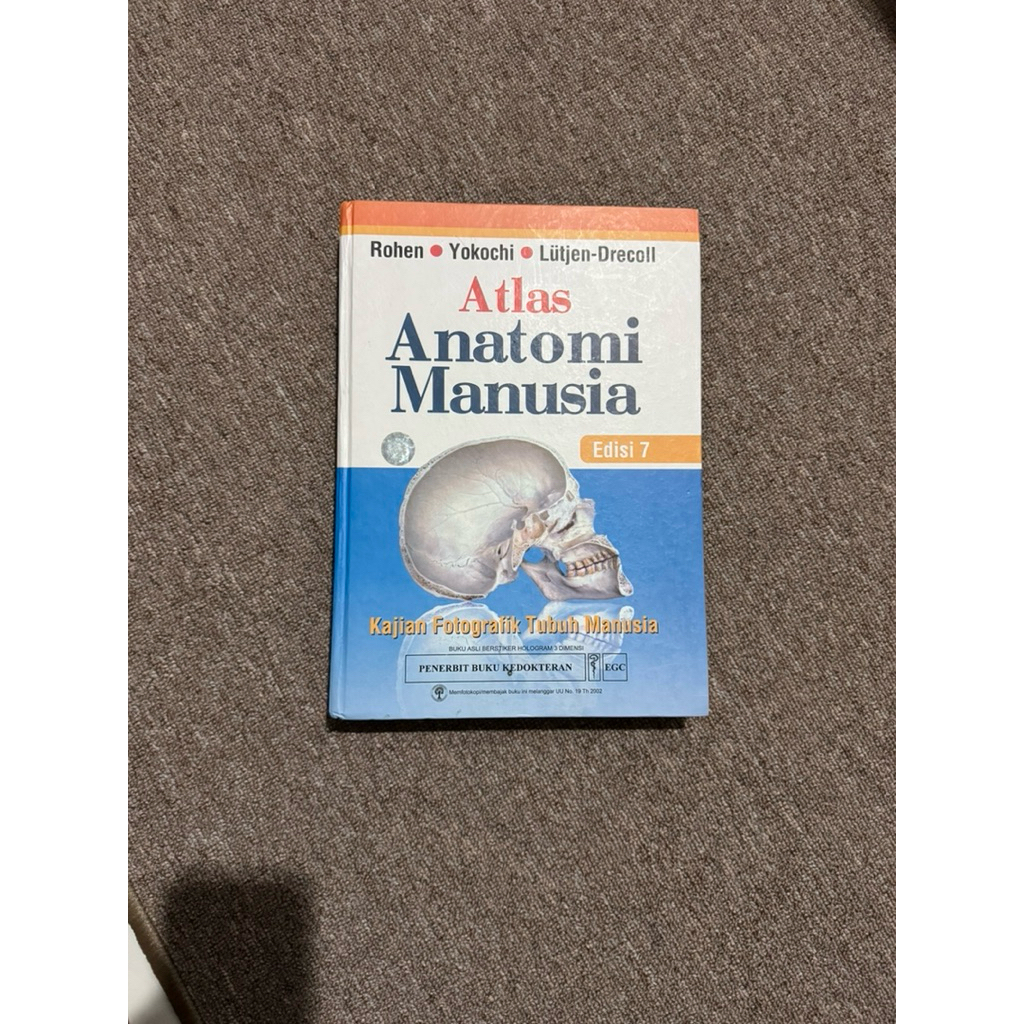 Buku Atlas Anatomi Manusia Edisi 7. Rohen, Yokochi, Lutjen-Drecoll