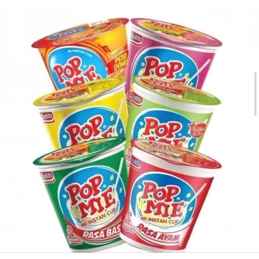 

Pop Mie Aneka Rasa Indomie Mie Instant Nikmat