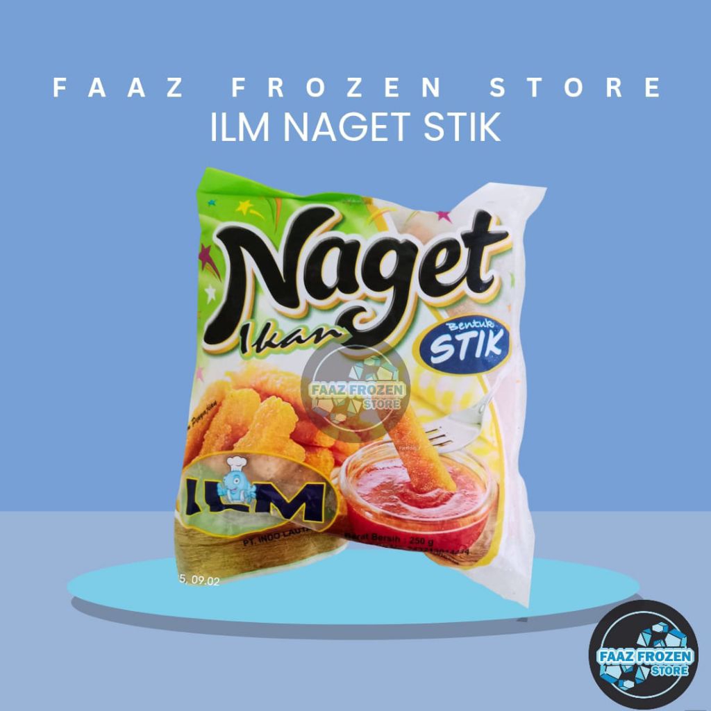 

Naget Nugget Ikan Stik Bakso ikan stik 250gr Premium ILM