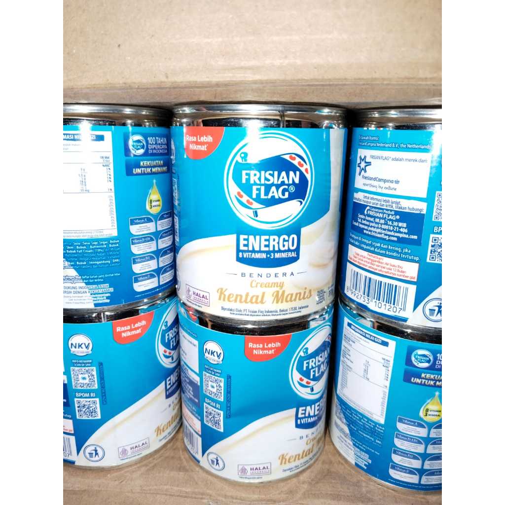 

SKM Frisian Flag kaleng 370 ml susu kental manis bendera