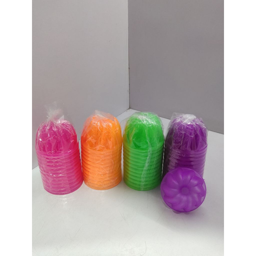 Cetakan Kue/Agar-agar Motif Bunga Talam, Teratai, Tulip