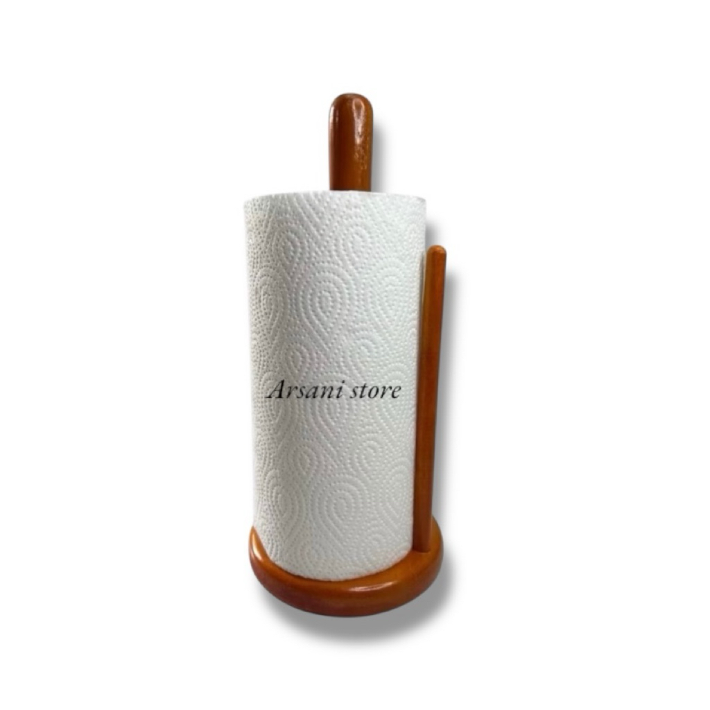 Roll tisu gulung, stend tisu dapur