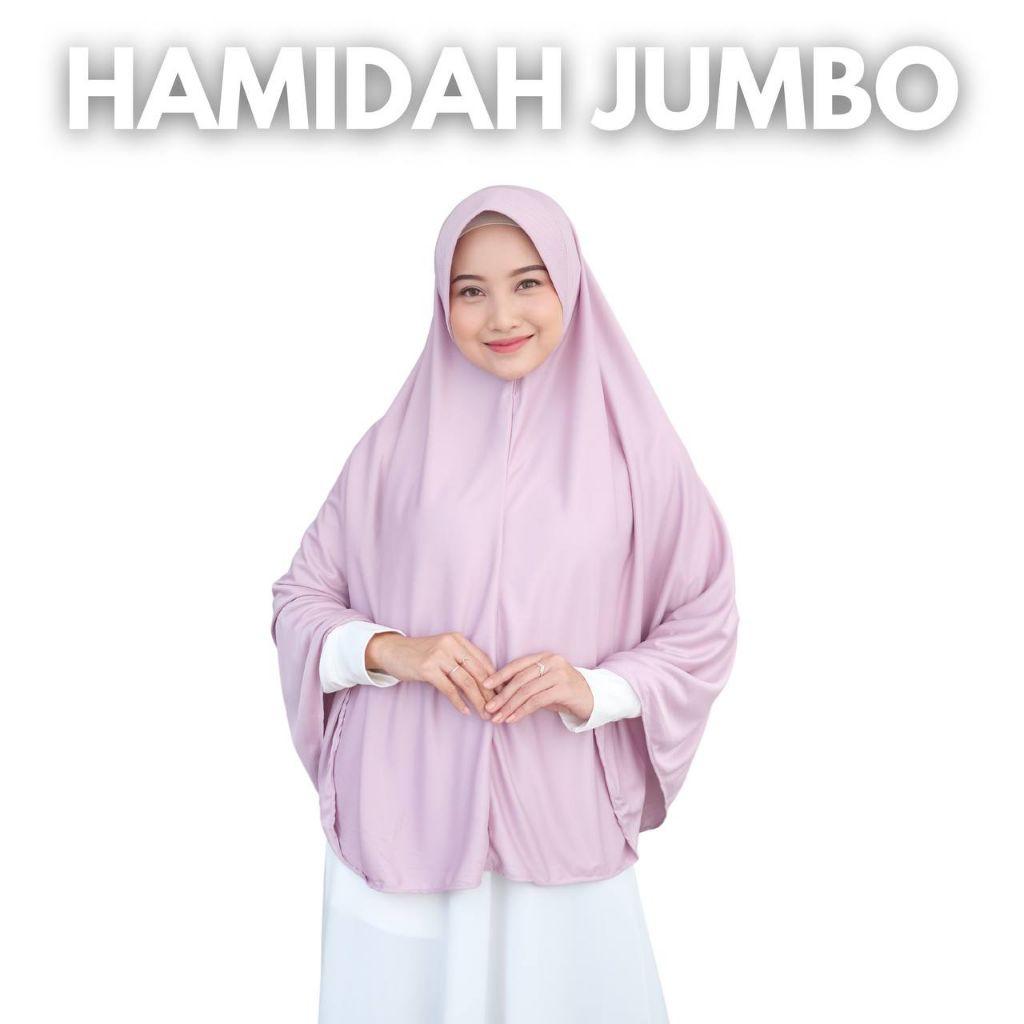 NHIKMAH_HIJAB.ID_Hijab Bergo Hamidah Jumbo