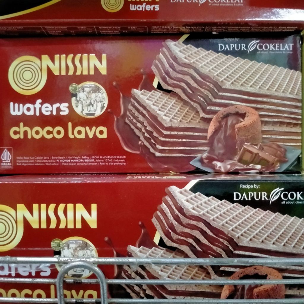

Nissin Wafer Choco Lava 160Gr