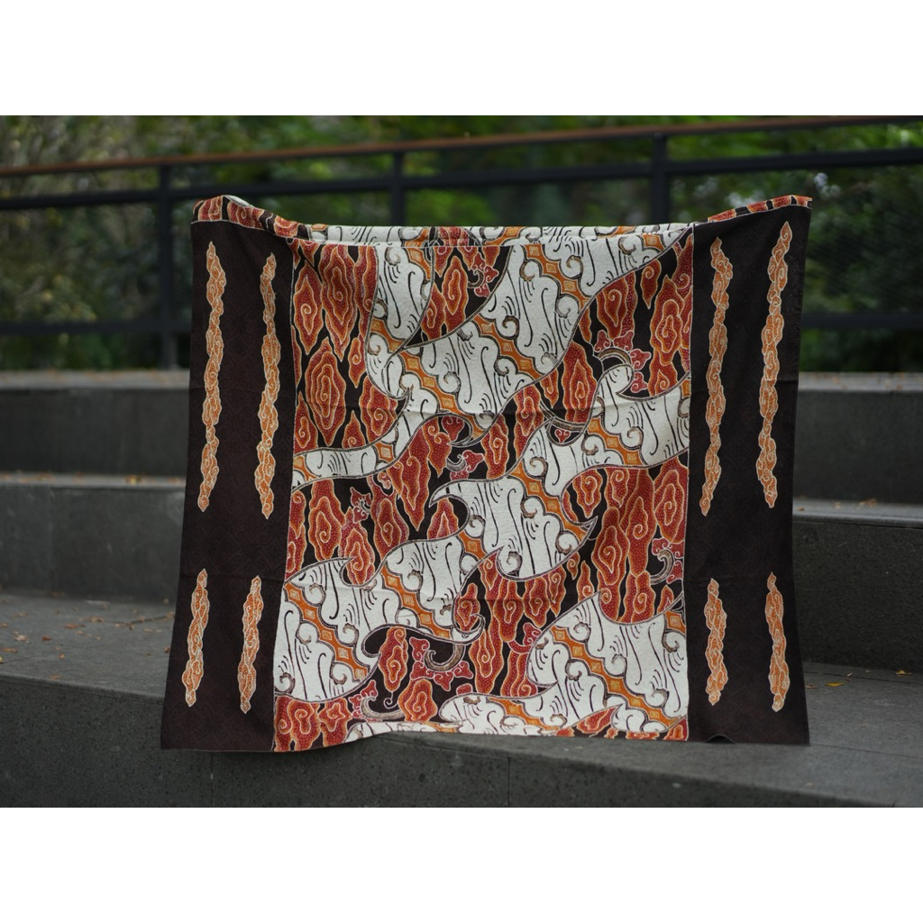 Batik Cetak Modern Kain Bahan Baju Pria Wanita Dress Rok Batik Seragam Murah Karlina