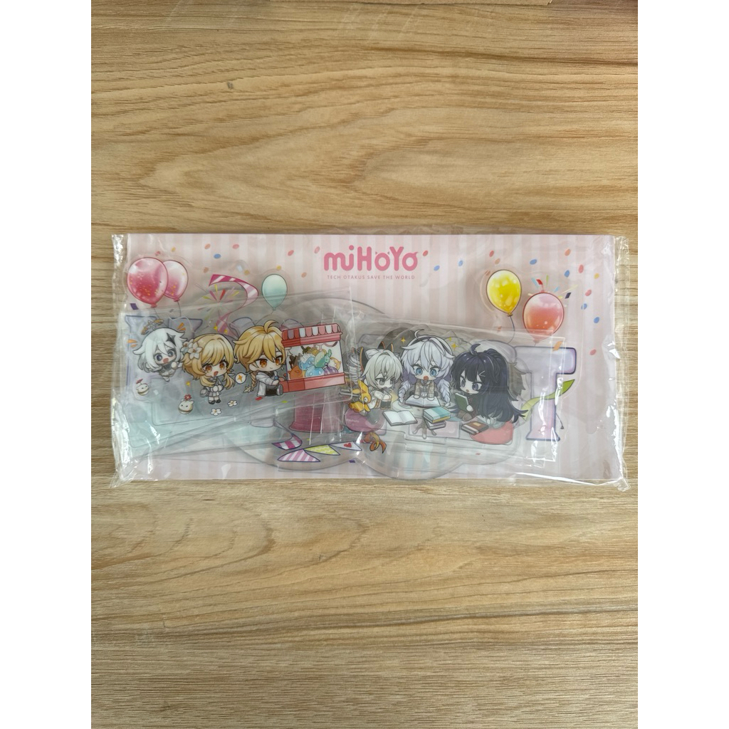 standee official Hoyofest all in (genshin,honkai,tears of themis)