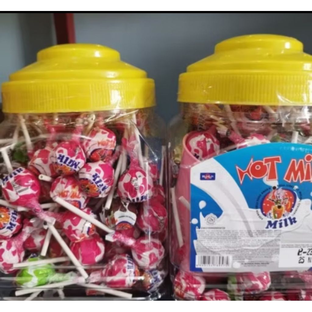 

PERMEN HOT MIL TOPLES ISI 100