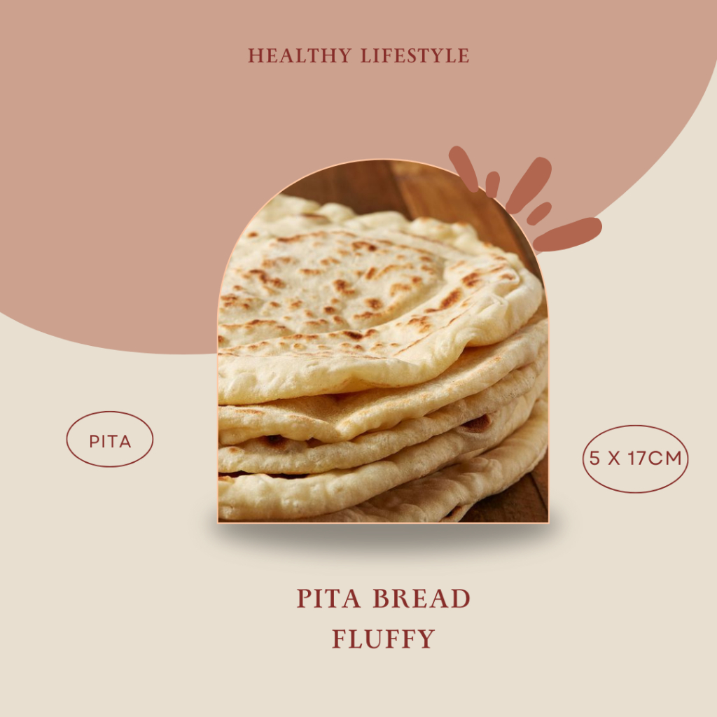 

[GROSIR] FROZEN Pita Bread (traditional) - 17cm - 10pcs / package