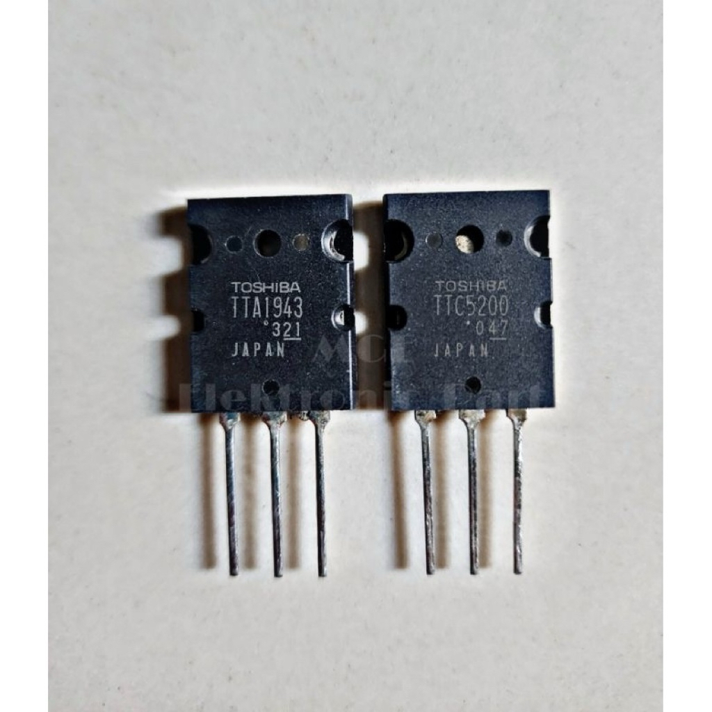 Transistor TTC 5200 TTA 1943 toshiba  ORIGINAL
