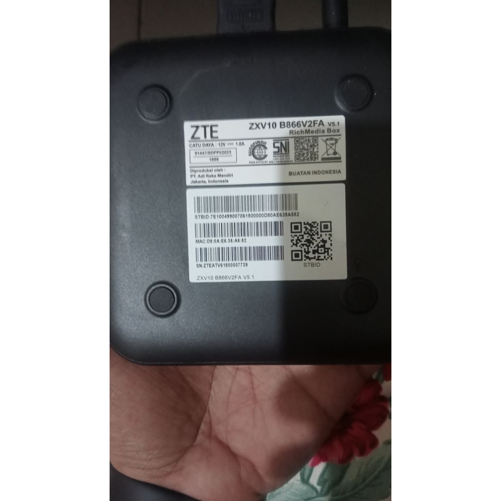 STB B866V2FA ORIGINAL