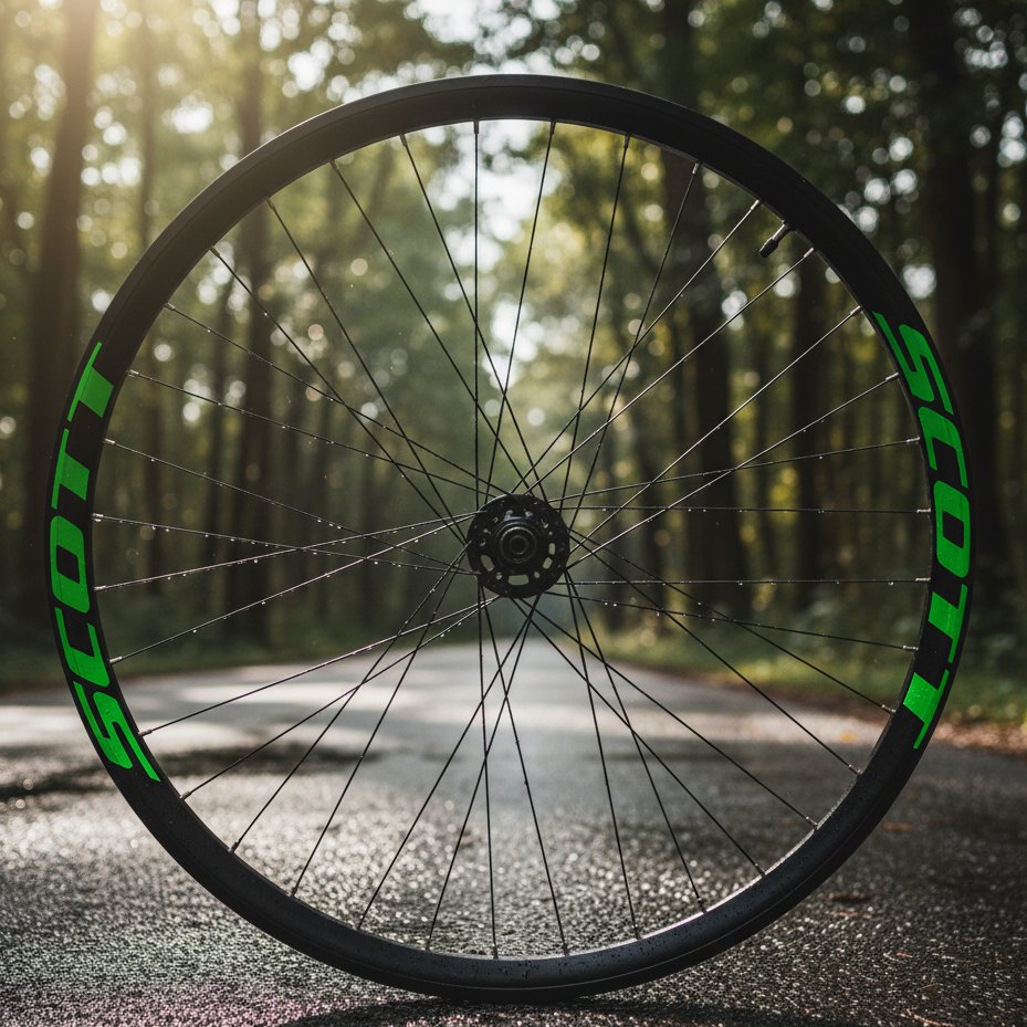 Sticker velg sepeda scott rim 26