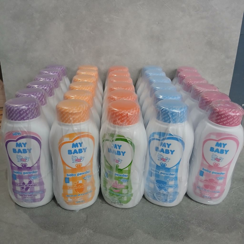 My Baby Powder 50gr 6pcs Bedak Tabur Bayi Kemasan Kecil