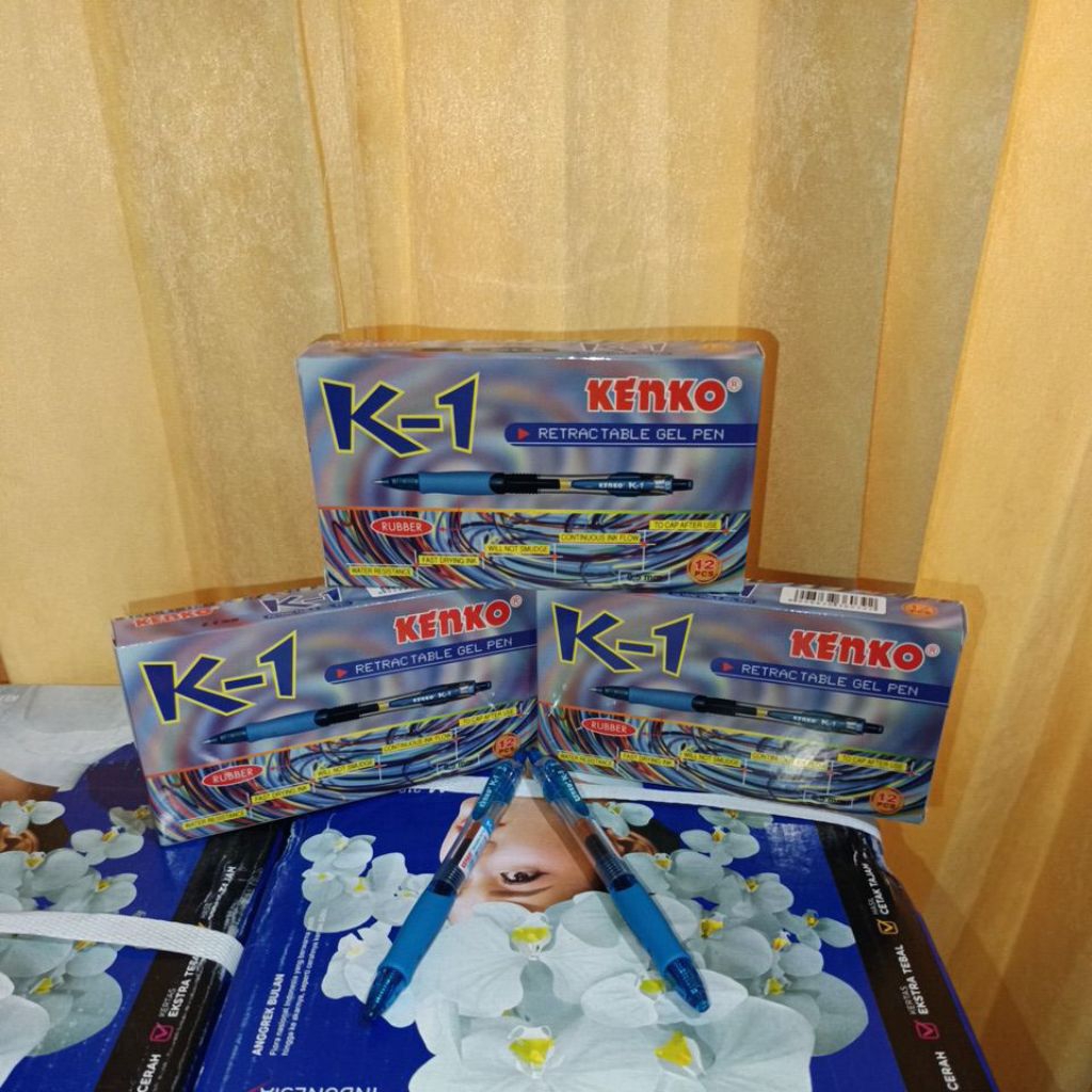 

Pulpen Kenko K-1 0.5mm - Biru