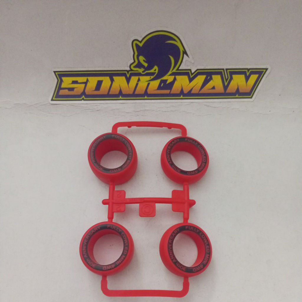 Ban Small Hard Merah original Tamiya