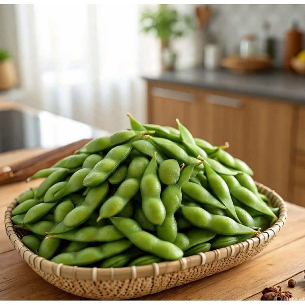 

Edamame Fresh 1kg Biji Besar Fresh Baru Dipetik Kualitas Terbaik