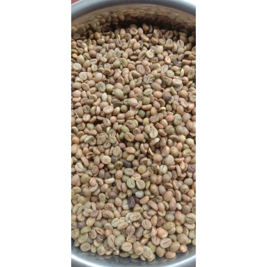 

green bean (biji kopi mentah), Kopi Robusta Toraja, Kopi mura berkualitas 1000 Gram