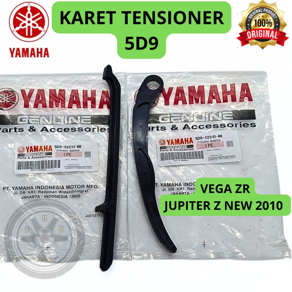 KARET TENSIONER 5D9 ORI 1000% YAMAHA VEGA ZR , JUPITER Z NEW 2010 , JUPITER Z ROBOT ASLI ORIGINAL PR